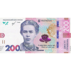 (725) ** PN126Ca Ukraine 200 Hryven Year 2019 (2020)